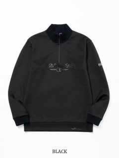 PIN BORDER NEO PLANE SWEAT | スウェット | ブラック | メンズ | ゴルフウェア