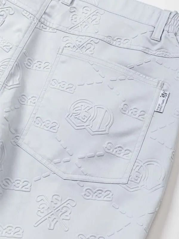 BACK EMBOSS STRETCH PANTS | ロングパンツ | グレー | メンズ | ゴルフウェア