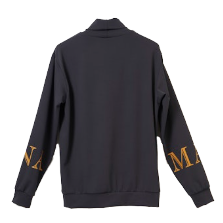 Atlantis Performance Mock Neck | モックネック | Tシャツ | ブラック | メンズ | ゴルフウェア