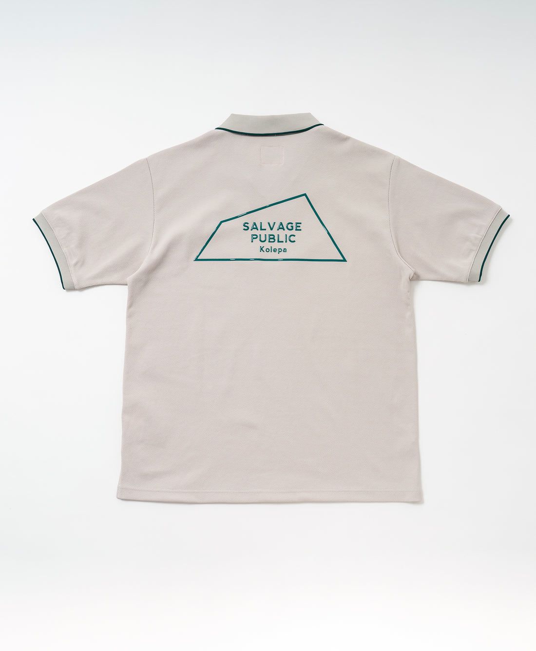 クリナポハポハ Vネックポロ S/S | ポロシャツ | グレーベージュ | メンズ | ゴルフウェア