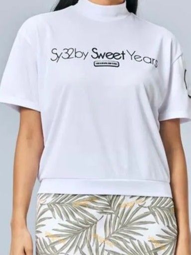 H/S MOCK SHIRTS | モックネック | ホワイト | レディース | ゴルフウェア