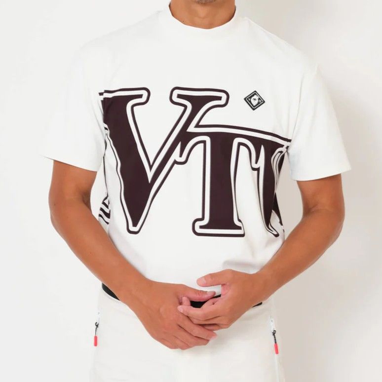 BIG AWA MOCK | Tシャツ | ホワイト | メンズ | ゴルフウェア