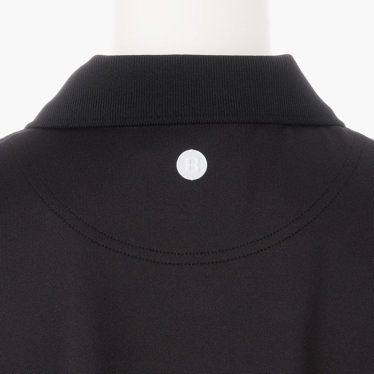 WOMENS SLEEVE LOGO POLO RELAXED FIT | ポロシャツ | ブラック | レディース | ゴルフウェア