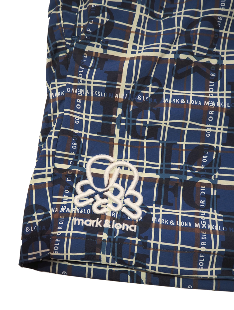 【木村拓哉さん着用】BACK SPIN LINED SHORTS | ショートパンツ | ブルー | メンズ | ゴルフウェア