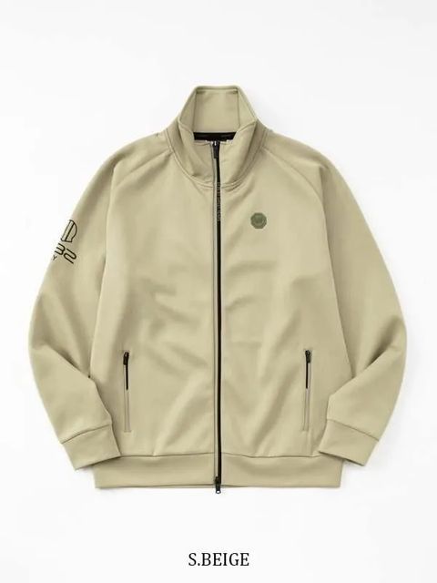 DOUBLE KNIT EMBOSS TRUCK JK | ブルゾン | サンドベージュ | メンズ | ゴルフウェア