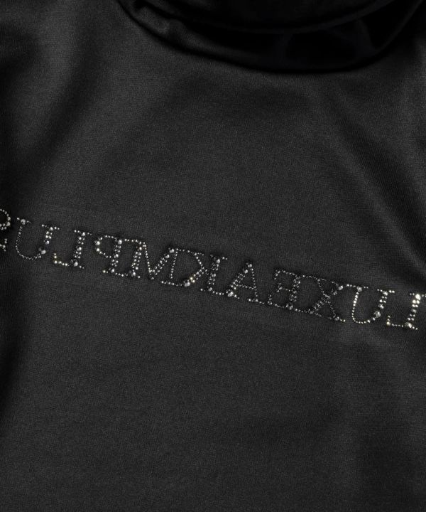 ランダムラインストーンハイネックTシャツ | Tシャツ | ブラック | メンズ | ゴルフウェア