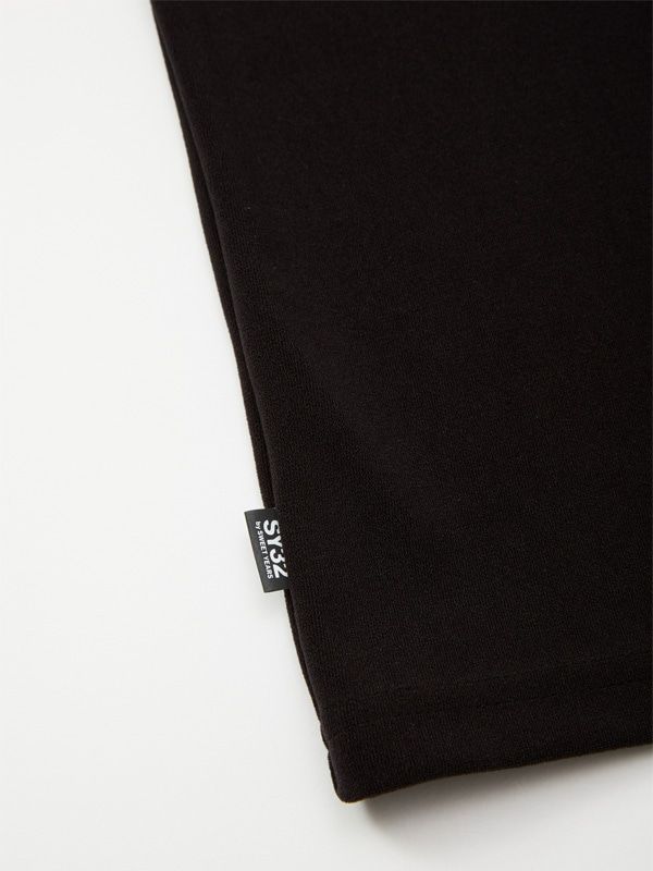 FLOCKY BOX LOGO FLEECE L/S TEE | Tシャツ | ブラック | メンズ