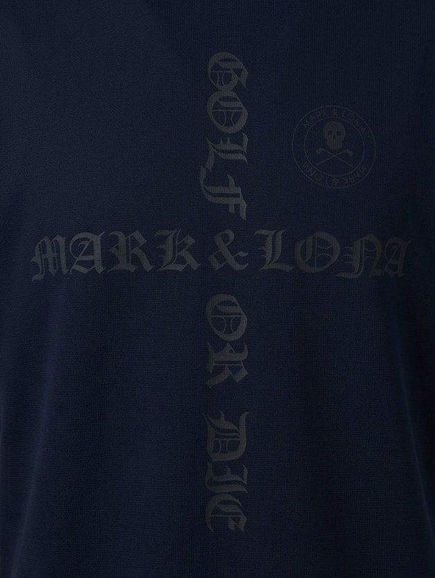 Croce Waffle Mock Neck Tee | Tシャツ | ネイビー | メンズ | ゴルフウェア