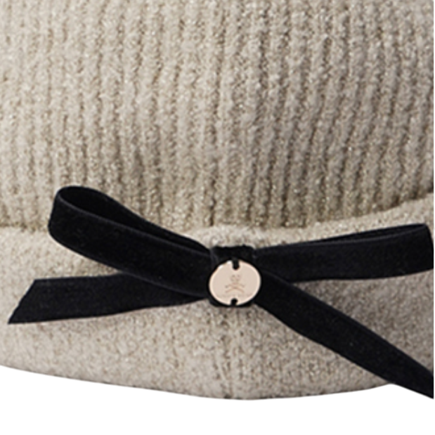 Scope Pom Visor Beanie | ニットキャップ | ベージュ | レディース | ゴルフ