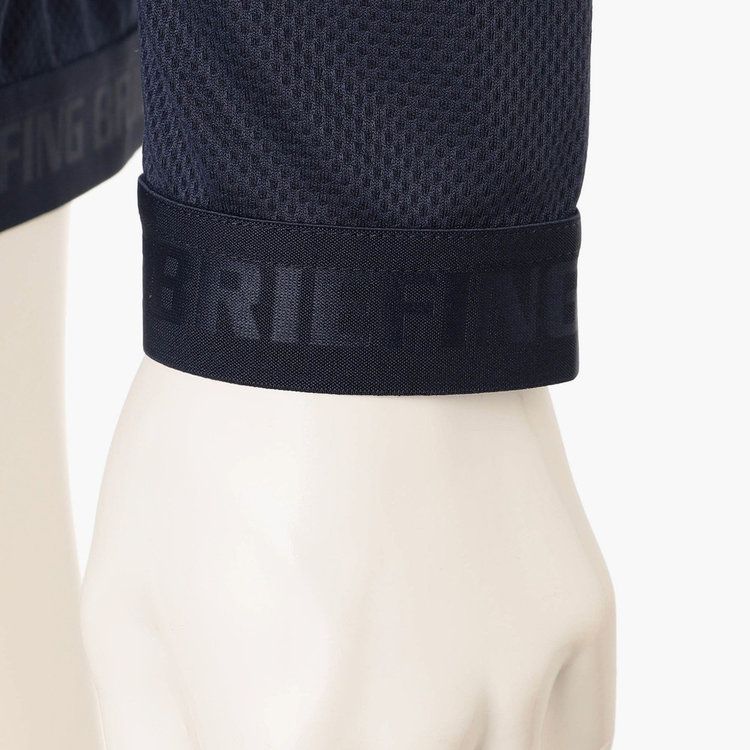 REF MEN'S HEM LOGO LS HALFZIP（リラックスフィット） | ネイビー | メンズ | ゴルフウェア