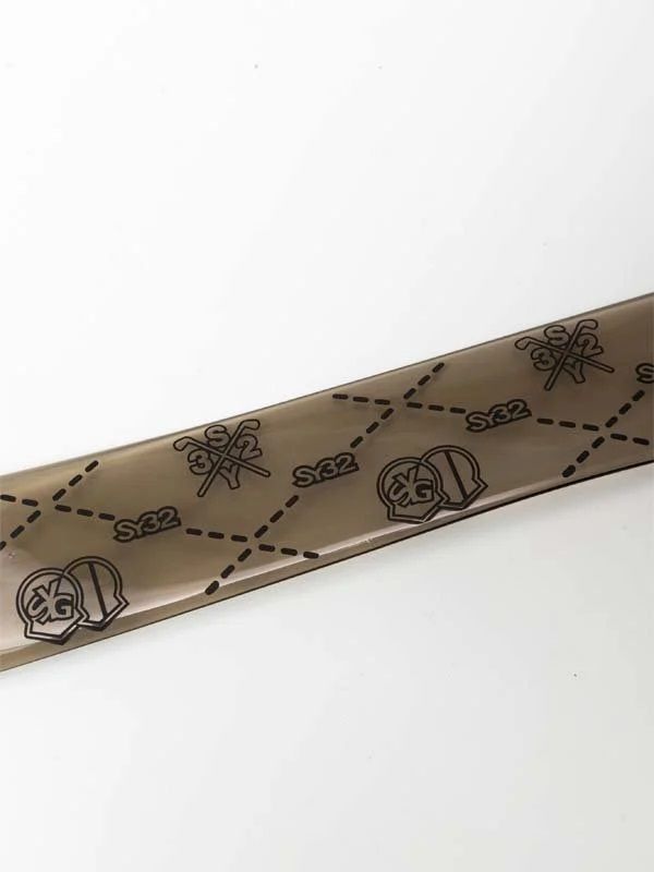 PATTERNED CLEAR BELT | ベルト | ブラック | ユニセックス | ゴルフ