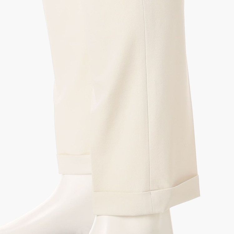 MENS PIQUE SINGLE PLEATED DRESS PANTS | パンツ | ホワイト | メンズ | ゴルフウェア