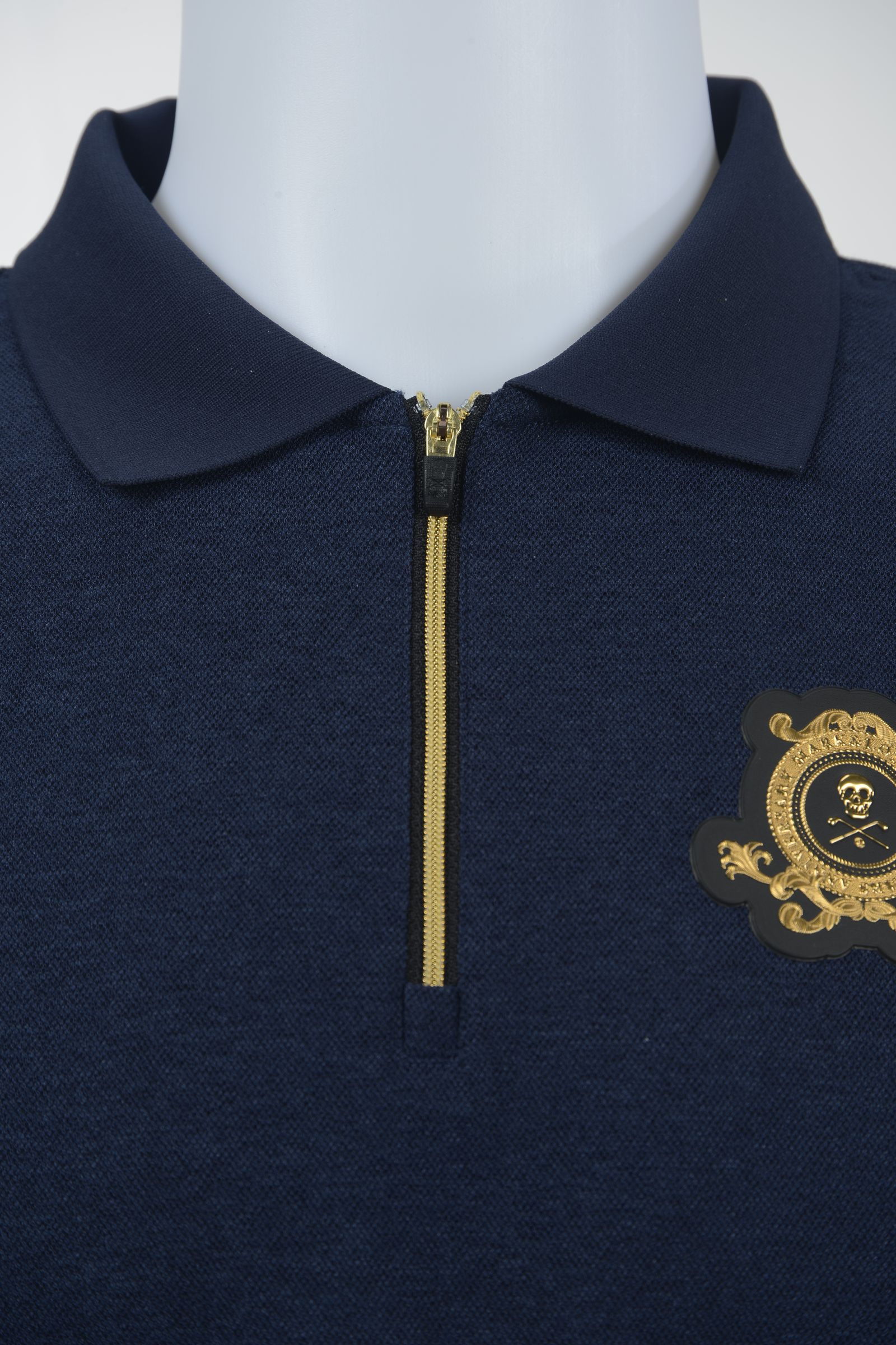 Prince Stud Polo | ポロシャツ | ネイビー | メンズ | ゴルフウェア