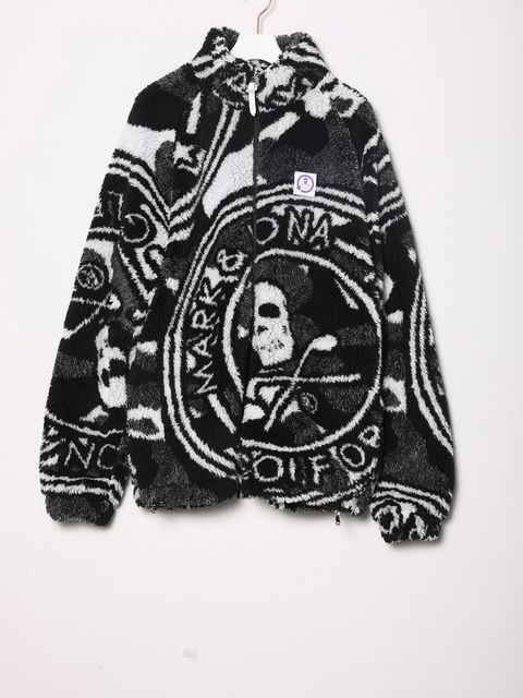 Massive Boa Fleece Jacket | ジップアップブルゾン | 起毛 | メンズ | ブラック | ゴルフウェア