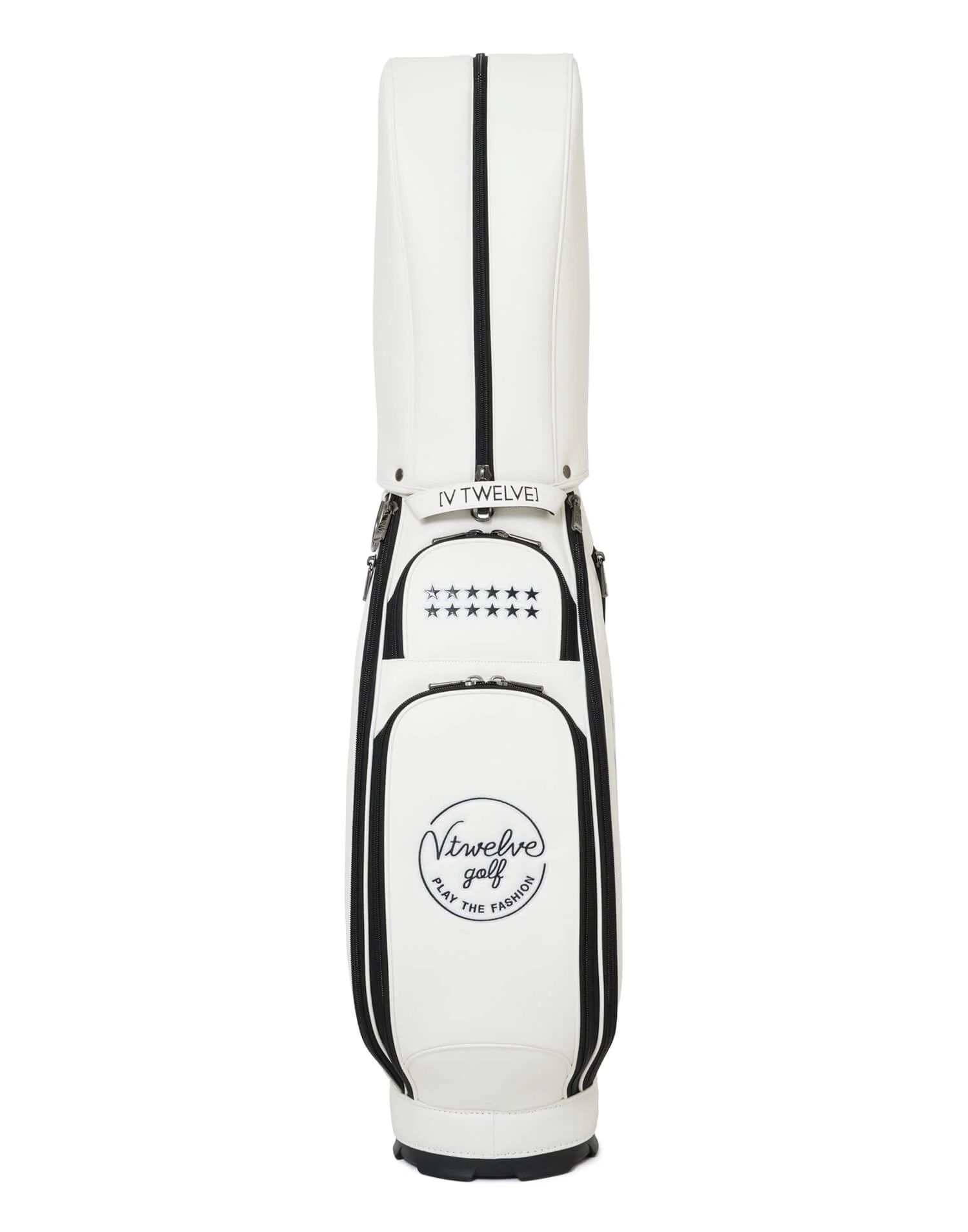 V12 PRO CADDY 9.5 W | 自立キャディバッグ | ホワイト | ユニセックス | ゴルフ