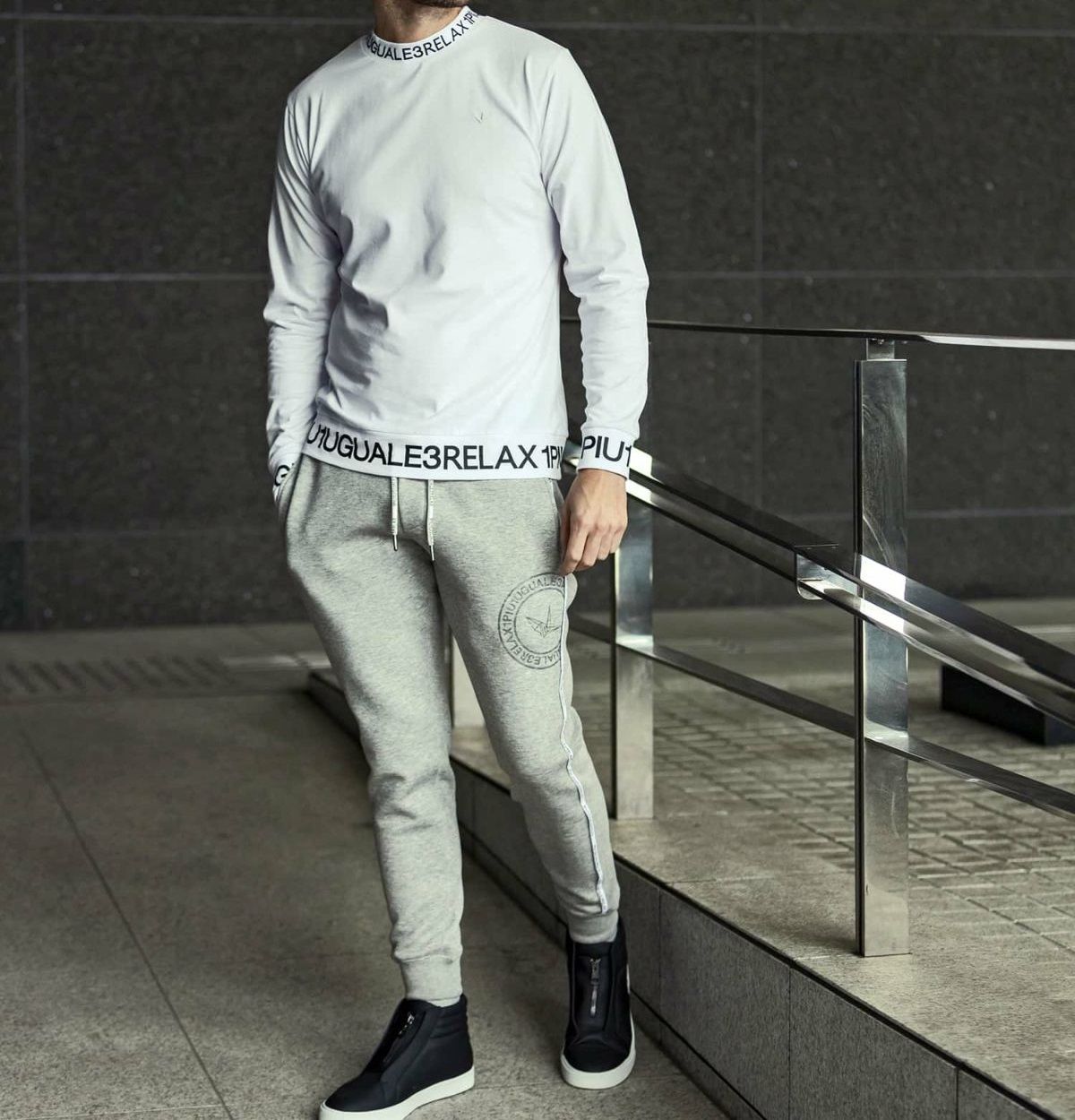 HEAVY FLEECE CIRCLE LOGO LONG PANTS | ロングパンツ | トップグレー | メンズ