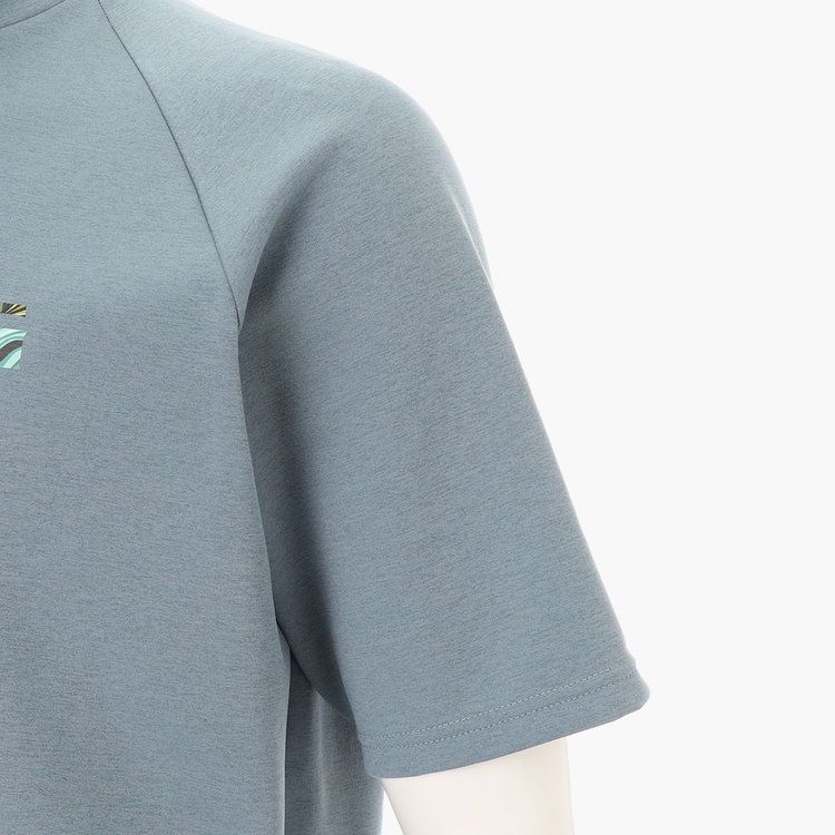 CR MEN’S BOTANICAL LOGO HIGHNECK （リラックスフィット） | ハイネックシャツ | ブルーグレー | メンズ | ゴルフウェア