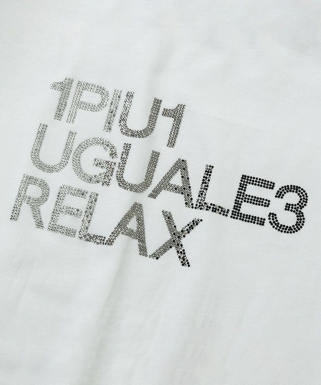 ラインストーンロゴ半袖Tシャツ | Tシャツ | ブラック | メンズ