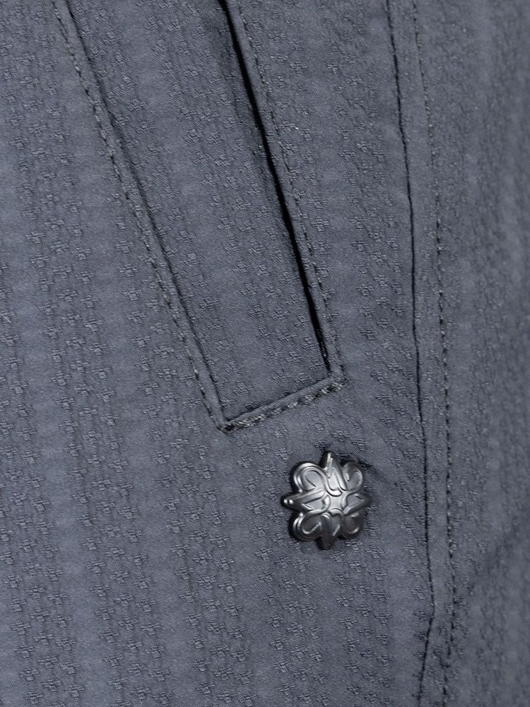 【ストレッチ】ドビーストライプパンツ (MENS) | ロングパンツ | ブラック | メンズ