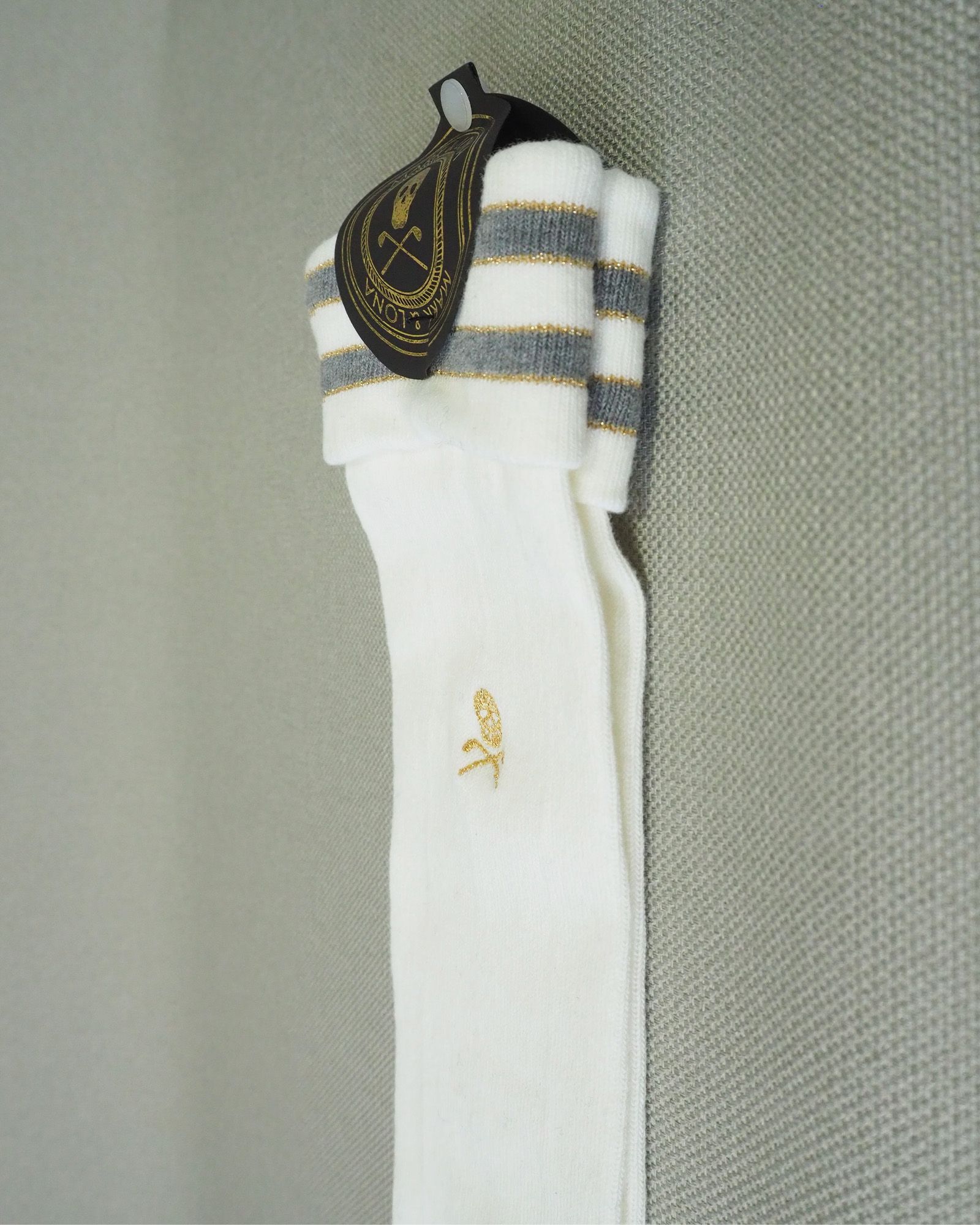 Stable Knee High Sox | ステーブル ニーハイソックス | レディース ゴルフウェア | WHITE ホワイト