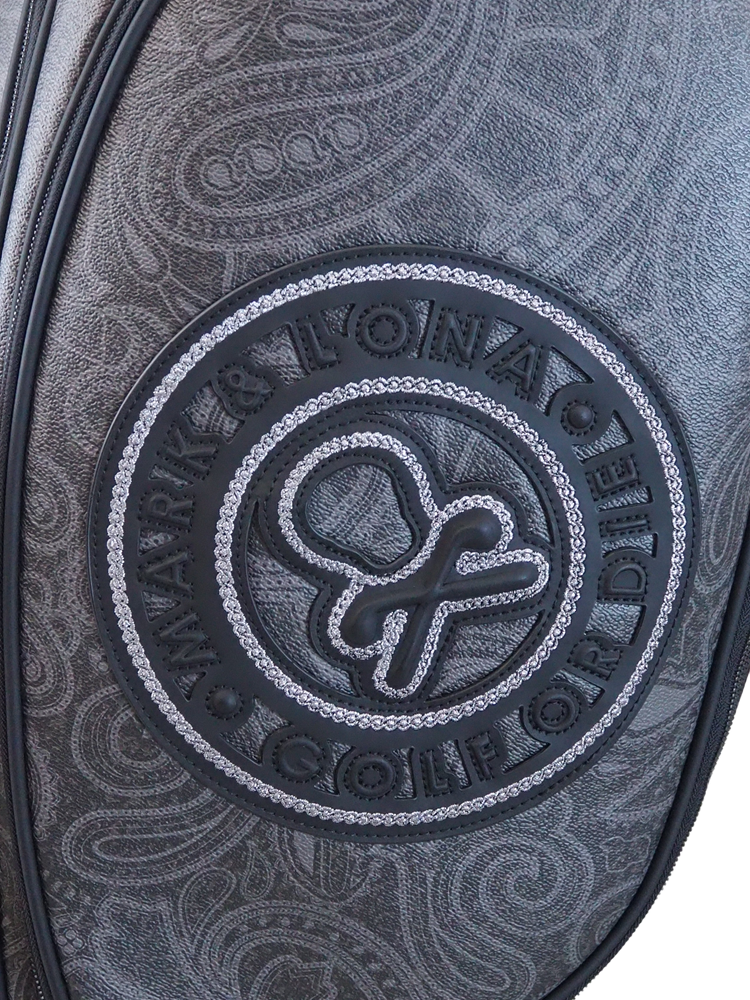 Mirage Paisley Caddy Bag | キャディバッグ | ブラック | ユニセックス | ゴルフ