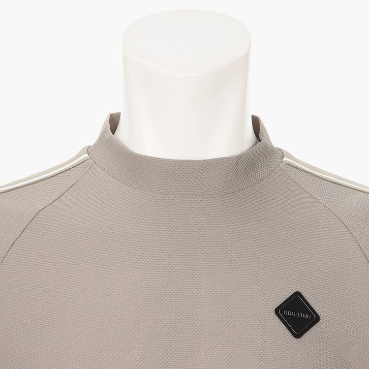 LINE HIGHNECK（リラックスフィット） | ハイネックシャツ | ライトブラウン | メンズ | ゴルフウェア