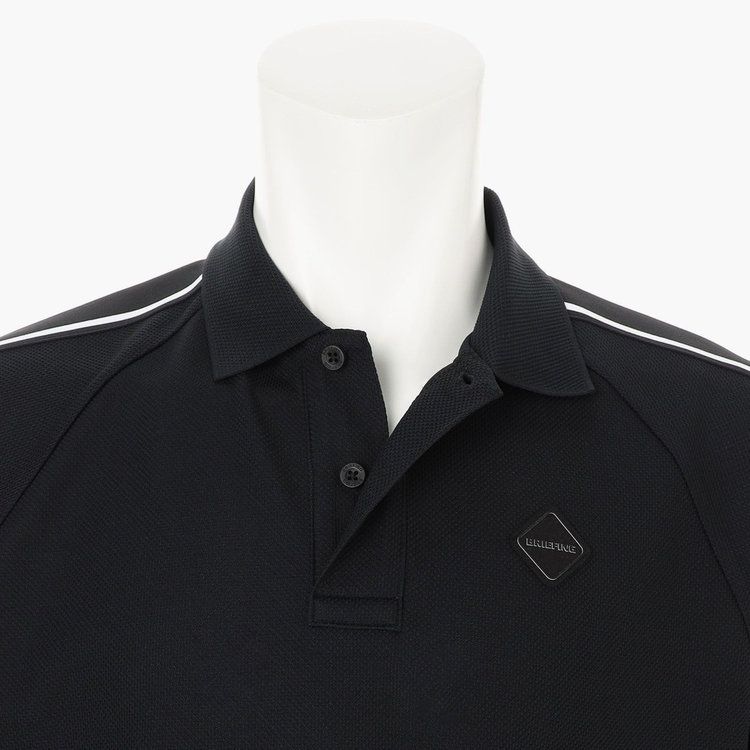 LINE POLO RF | ポロシャツ | ブラック | メンズ | ゴルフウェア