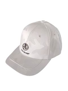 Metal Skull Icon Camouflage Cap | キャップ | ホワイト | ユニセックス | ゴルフ