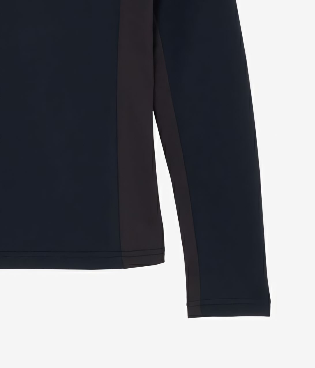 WARM MOCKNECK T | モックネックシャツ | ブラック×ネイビー | レディース | ゴルフウェア