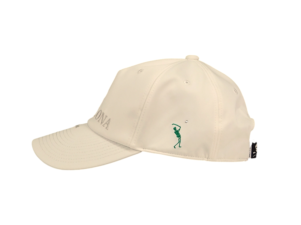 Iron Skull Crystal Accent Cap | キャップ | アイボリー | ユニセックス | ゴルフ