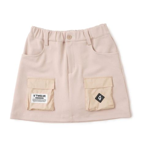 DOUBLE SKIRT | スカート | ベージュ| レディース | ゴルフウェア