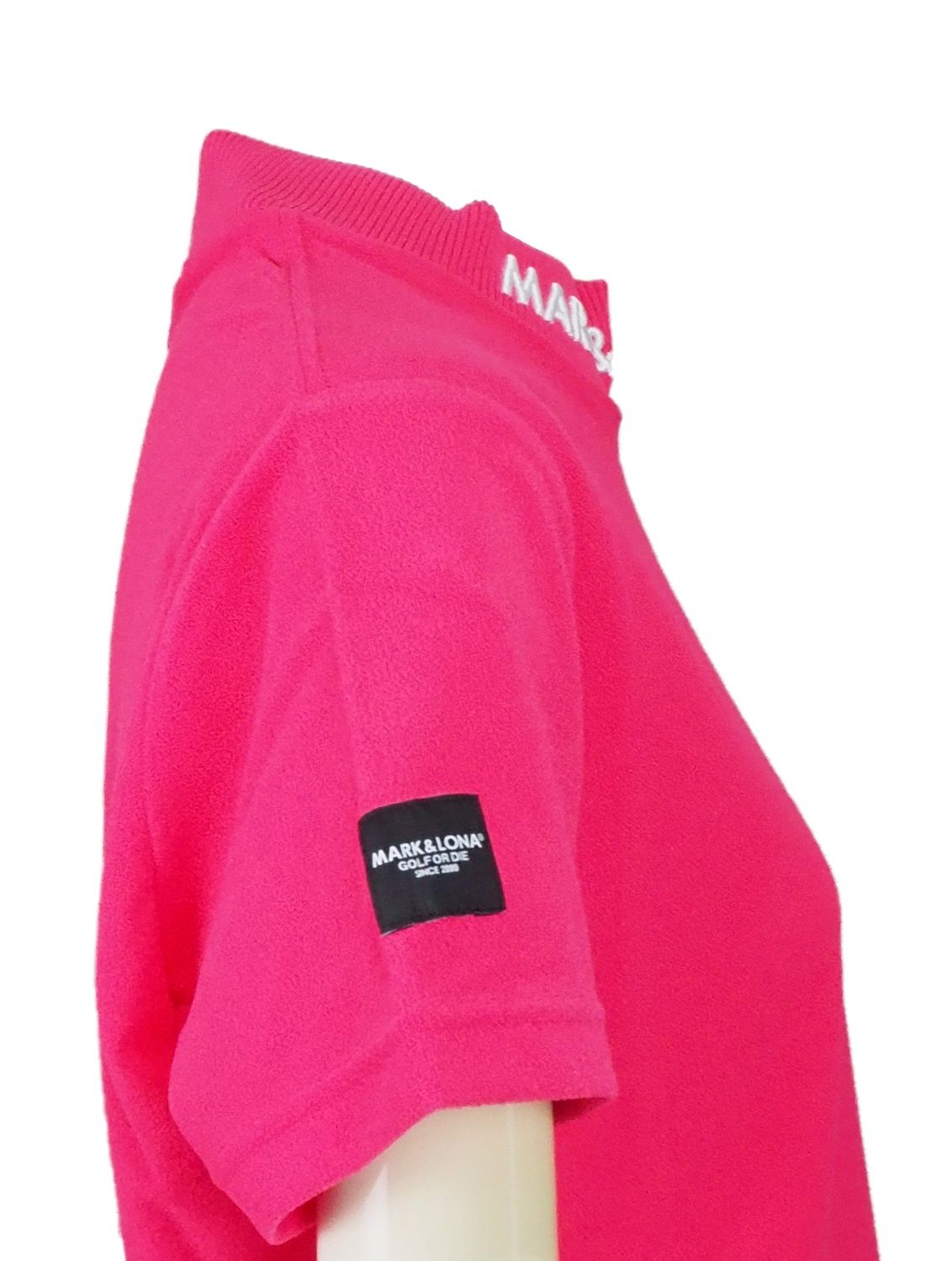 Superb Micro Pile Tee | モックネックTシャツ | ピンク | レディース | ゴルフウェア