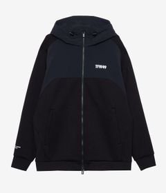 CARDBOARD MATERIAL FULL ZIP HOODIE | パーカー | ブラック | ユニセックス | ゴルフウェア