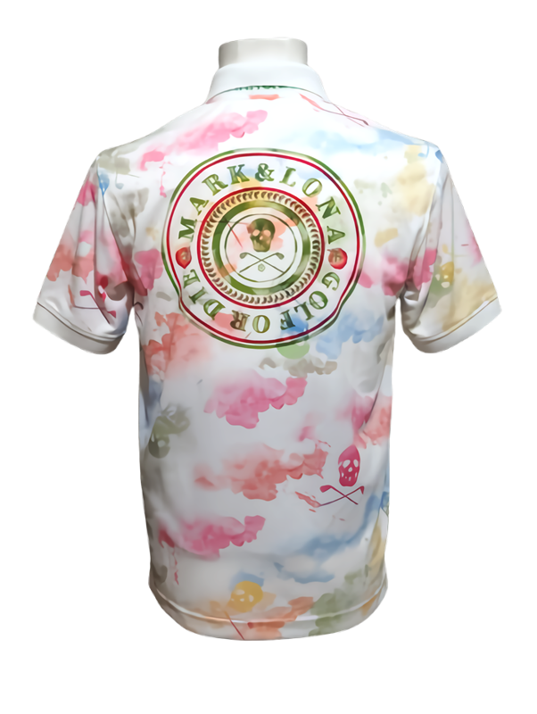 【木村拓哉さん着用】Pulse Camo Polo | ポロシャツ | ホワイト | メンズ | ゴルフウェア