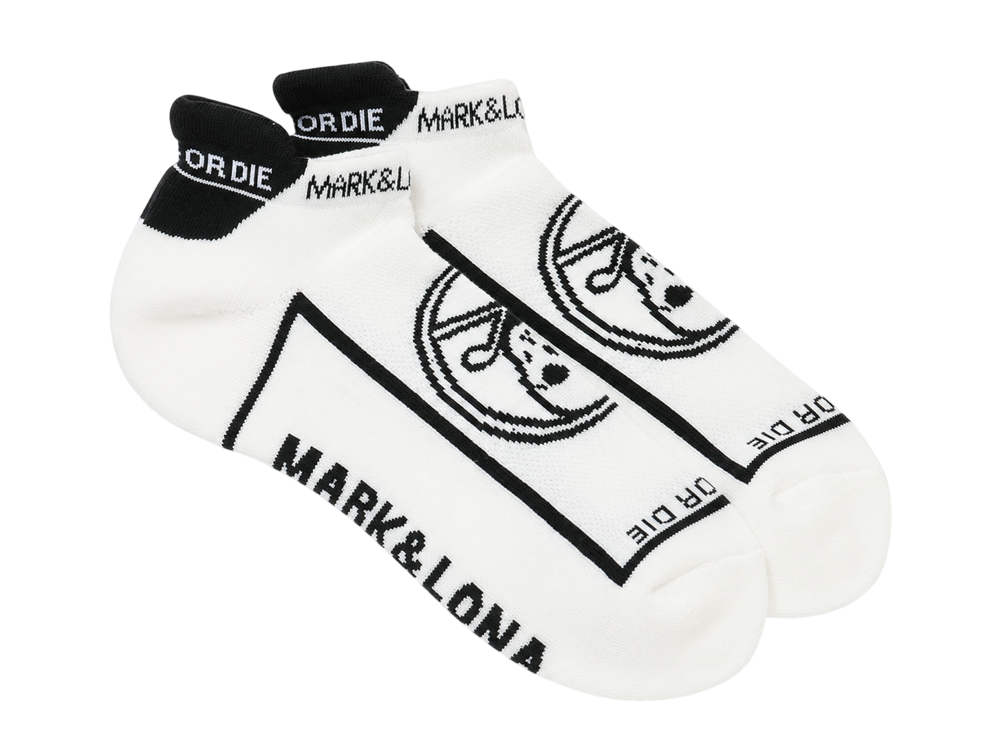 Round Skull Athletic Low Socks | ソックス | ホワイト | メンズ | ゴルフ