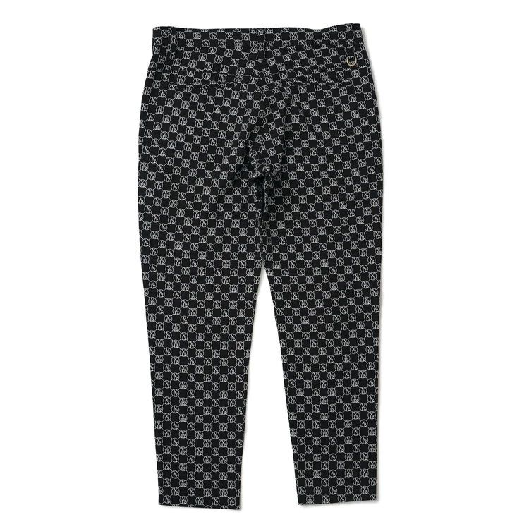 MONOGRAM PANTS | ロングパンツ | ブラック | レディース | ゴルフウェア