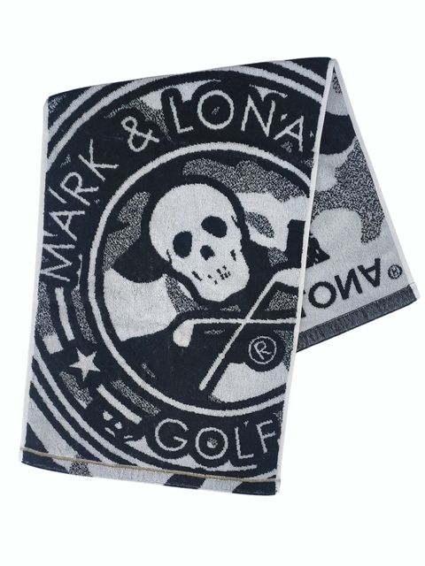 MARK&LONA - Gage Face Towel | フェイスタオル | ブラック | ユニ