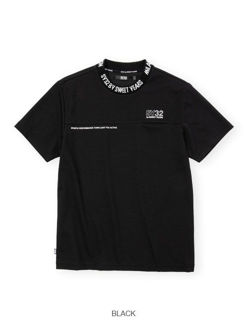 EXCHANGE POCKET TEE | エックスチェンジ ポケット ティー | メンズ ゴルフウェア | BLACK ブラック
