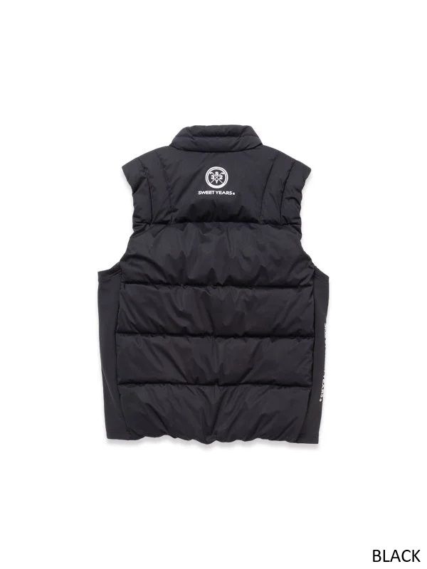 STRETCH KNIT LAMI VEST | ベスト | ブラック | メンズ | ゴルフウェア