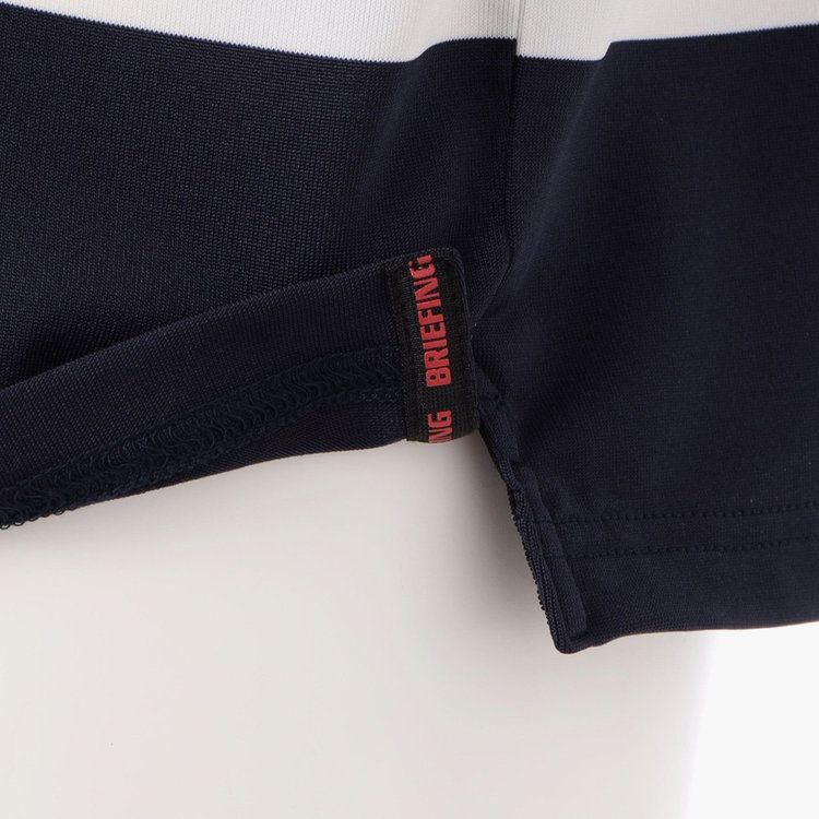 MEN’S PANEL STRIPE HIGHNECK （リラックスフィット） | ハイネックシャツ | ネイビー | メンズ | ゴルフウェア