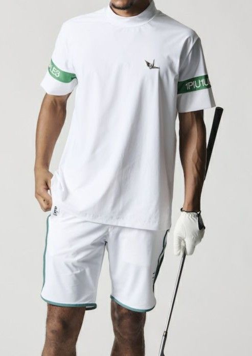 113 GOLF S/S MOCK NECK SPORTS | Tシャツ | ホワイト | メンズ | ゴルフウェア