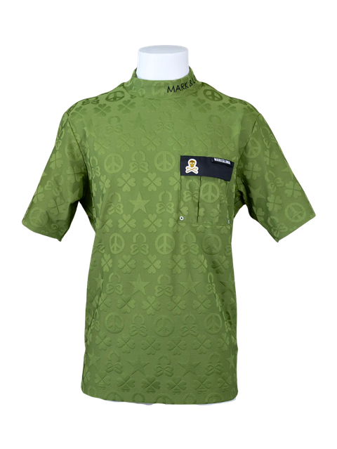 Imperial Jacquard Mock Tee | MEN | Tシャツ | カーキ | メンズ | ゴルフウェア