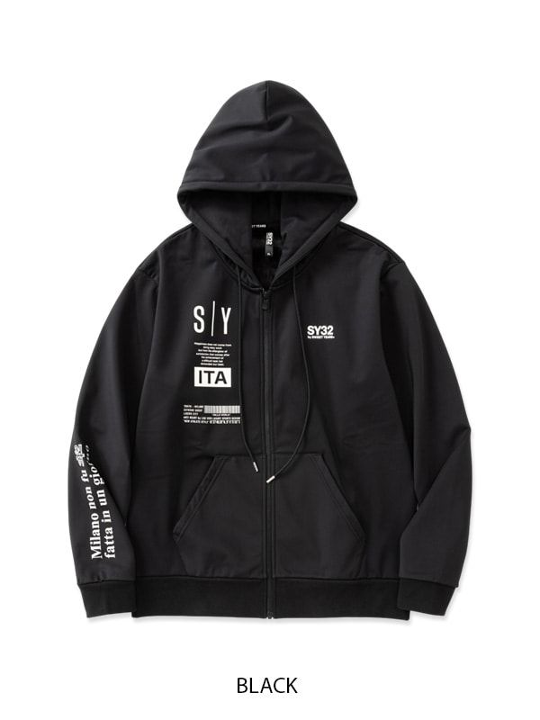 3 LAYER FLEECE LINING ZIP HOODIE | パーカー | ブラック | メンズ | ゴルフウェア
