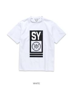 POLY CROSS LOGO MOCK-T | Tシャツ | ホワイト | メンズ | ゴルフウェア