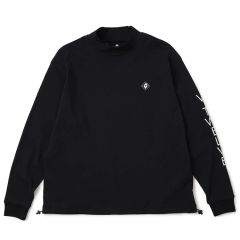 RELAX L/S MOCK | Tシャツ | ブラック | メンズ | ゴルフウェア
