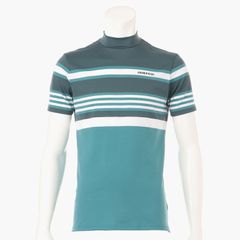 MENS MARINE STRIPE HIGH NECK | ハイネックTシャツ | ブルー | メンズ | ゴルフウェア