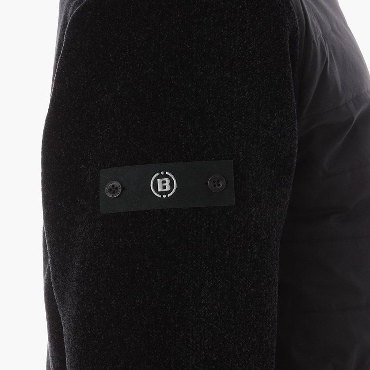 MEN'S WINDBLOCK MOLE YARN KNIT BLOUSON | ブルゾン | ブラック | メンズ | ゴルフウェア