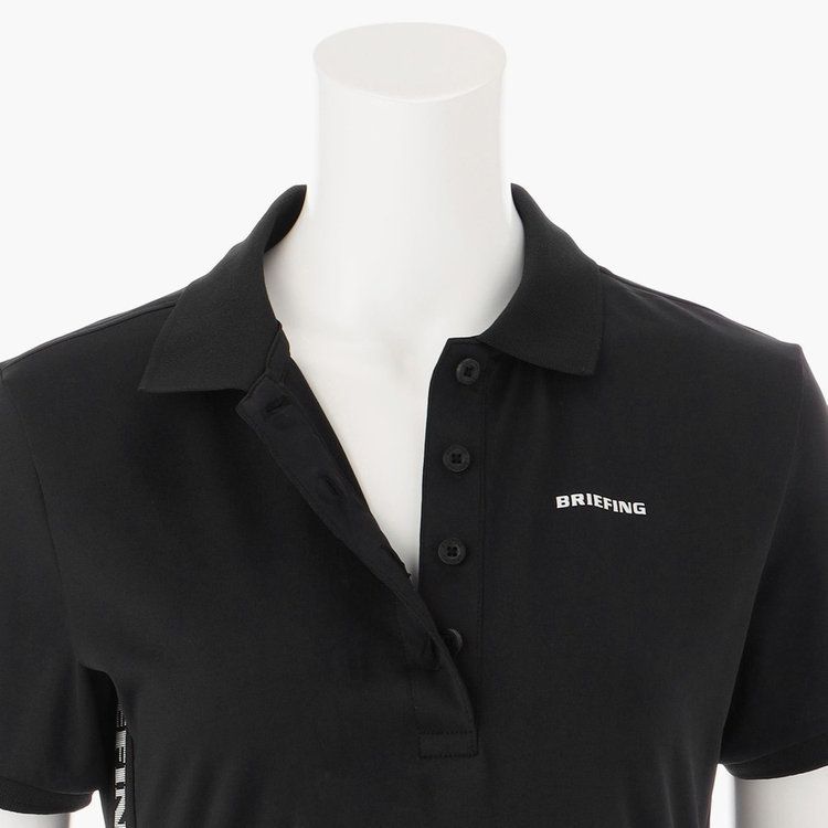 WOMENS SIDE LOGO LINE POLO | ポロシャツ | ブラック | レディース | ゴルフウェア