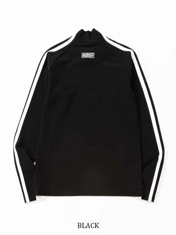 BLOCK JQ TRICOT L/S MOCK | モックネックシャツ | ブラック | レディース | ゴルフウェア