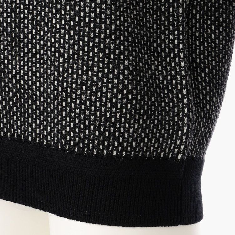 MERINO WOOL LOGO CREWNECK KNIT | セーター | ブラック | メンズ | ゴルフウェア